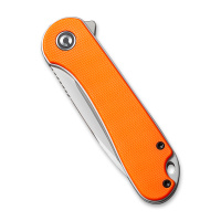 Купить Складной нож CIVIVI Elementum D2 Steel Satin Finished Handle G10 Orange арт. C907R